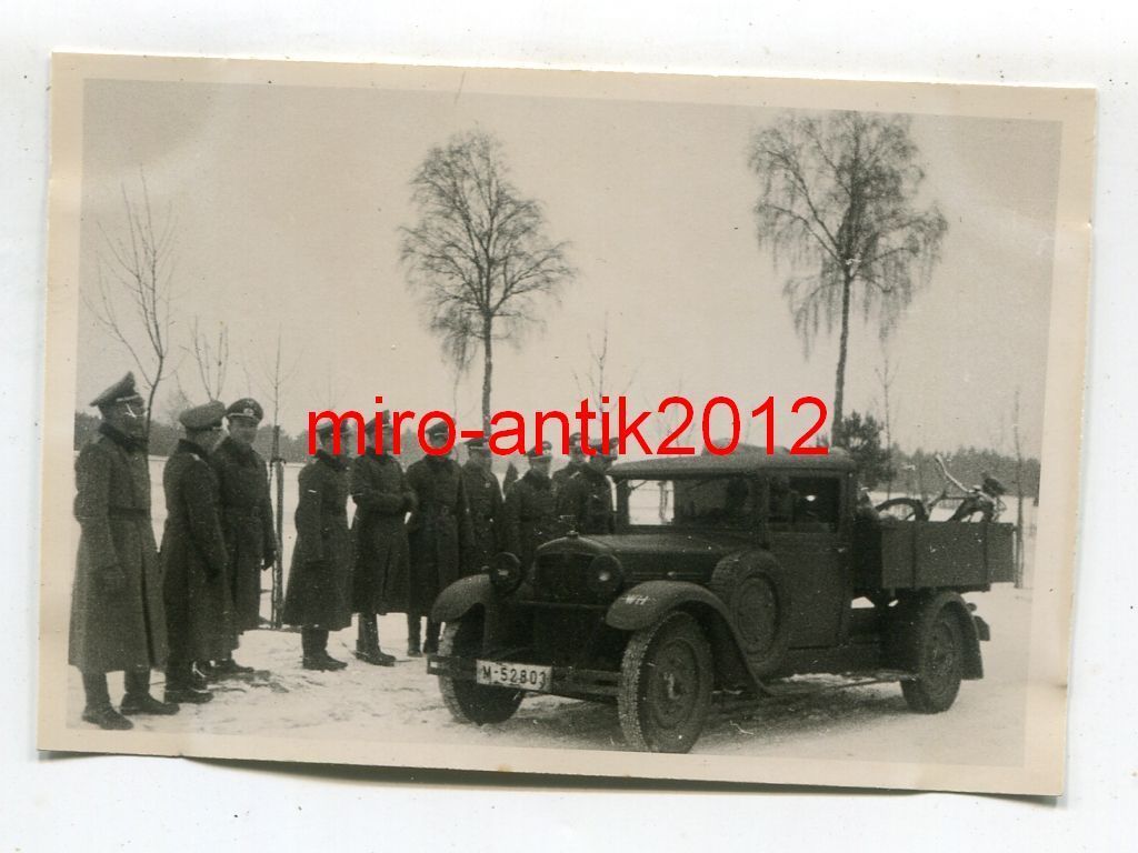 Foto, 122. ID, kleiner Lkw, Einsatz in Groß Born