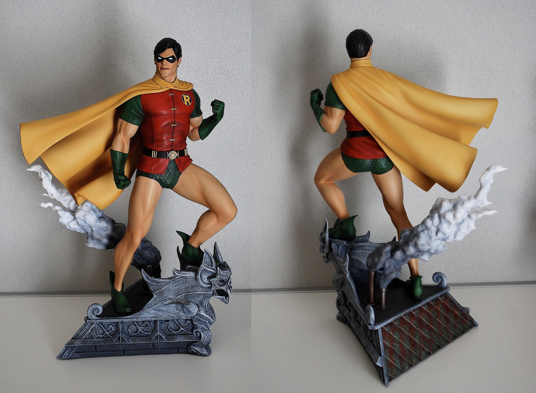 アメコミ ROBIN MAQUETTE Limited editimn DC Comics Super Powers Robin Maquette by Tweeterhead