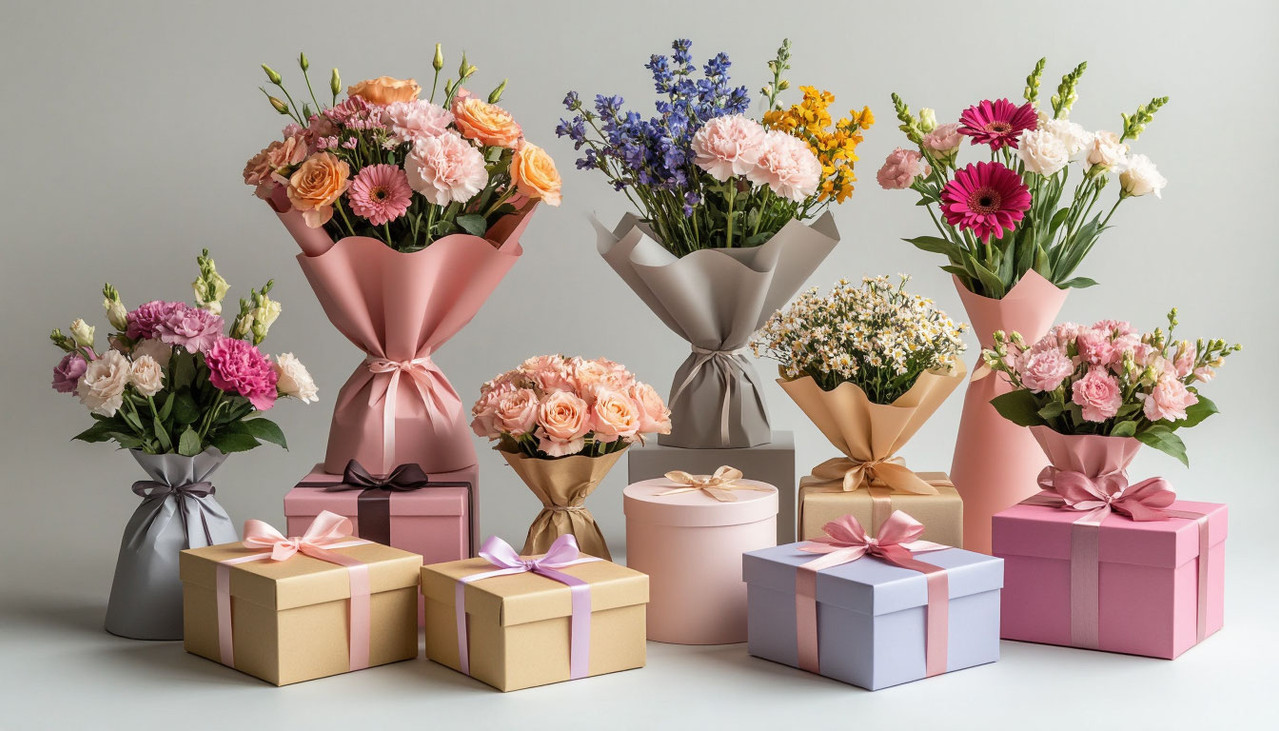 Упаковка для цветов и подарков