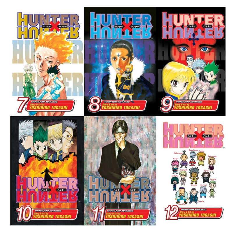 Hunter x Hunter Manga Set, Vol. 1-12: Yoshihiro Togashi