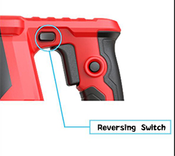 reverse switch of rotary hammer