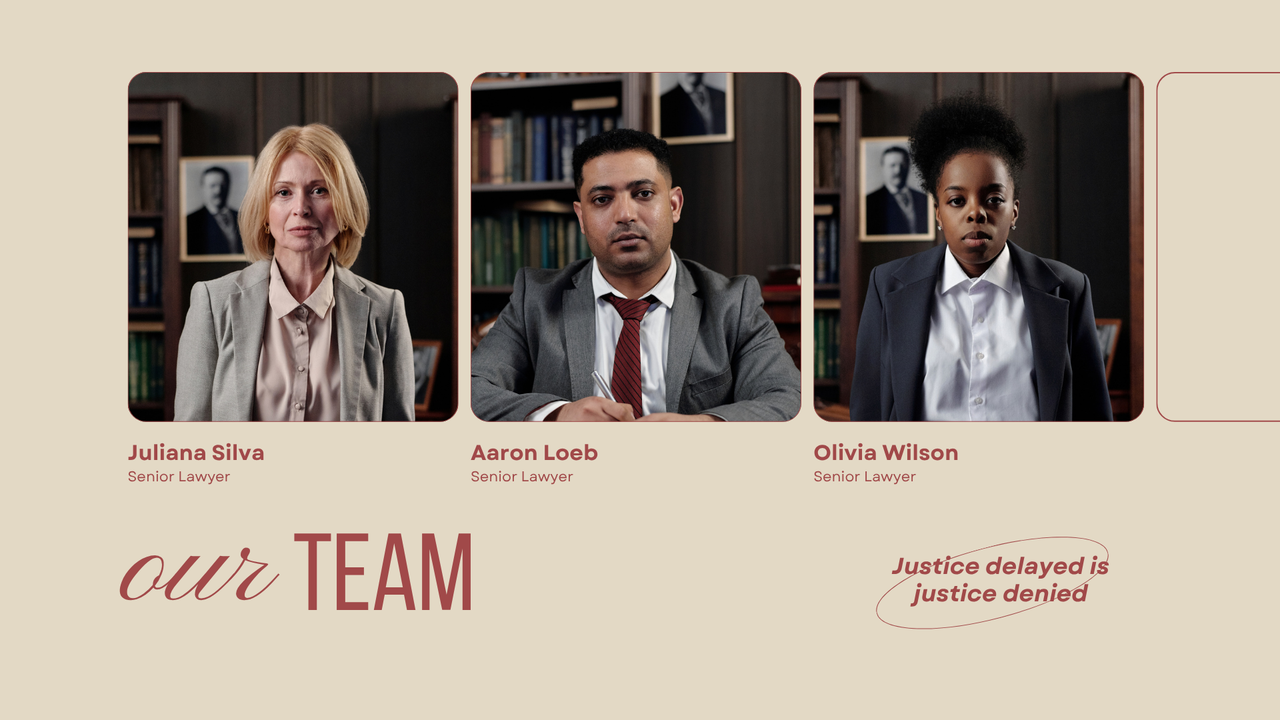 Red and Beige Vintage Law Presentation