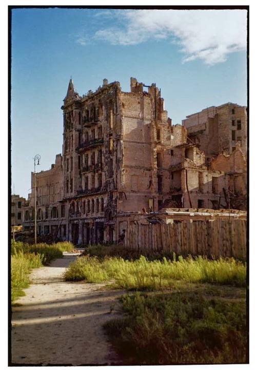 Varsovia en color, agosto 1947