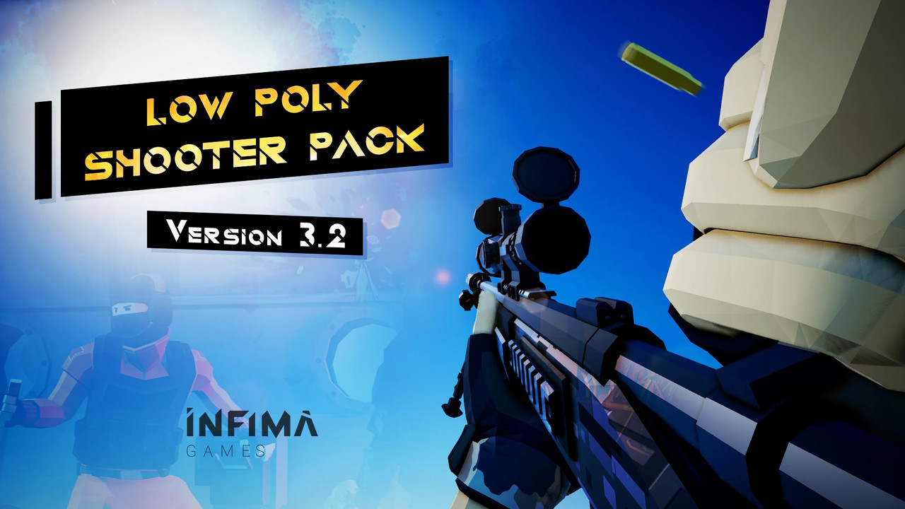 Low Poly Shooter Pack v3.2