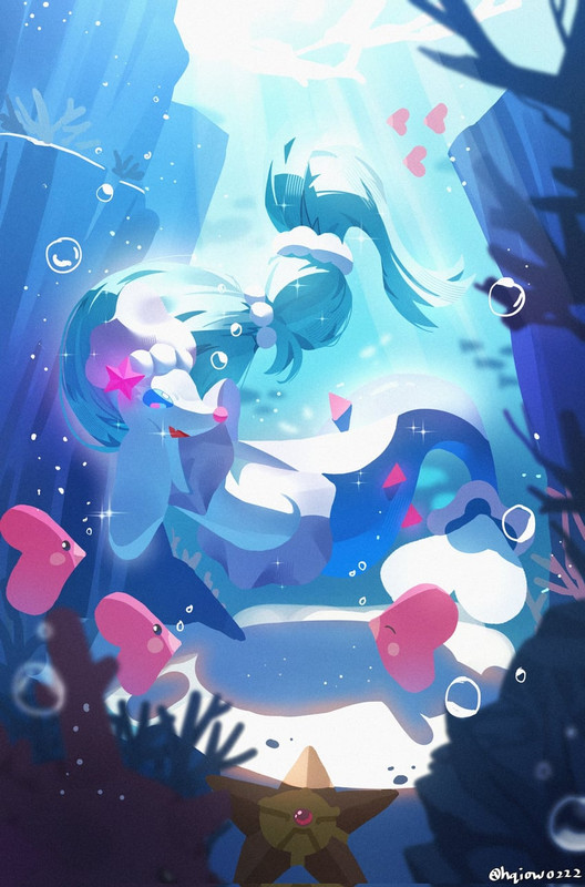 primarina-staryu-and-luvdisc-pokemon-dra