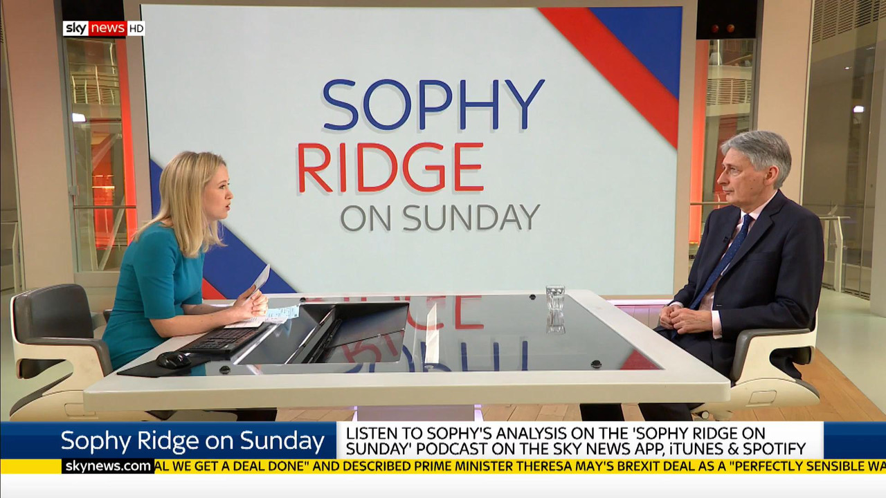 24 March - 09.00.00 - Sophy Ridge On Sunday. A new kind of polit