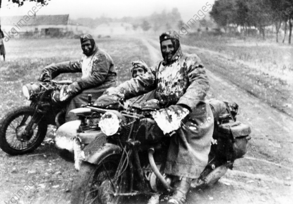 II. WK - Ostfront - Kradschützen 1941