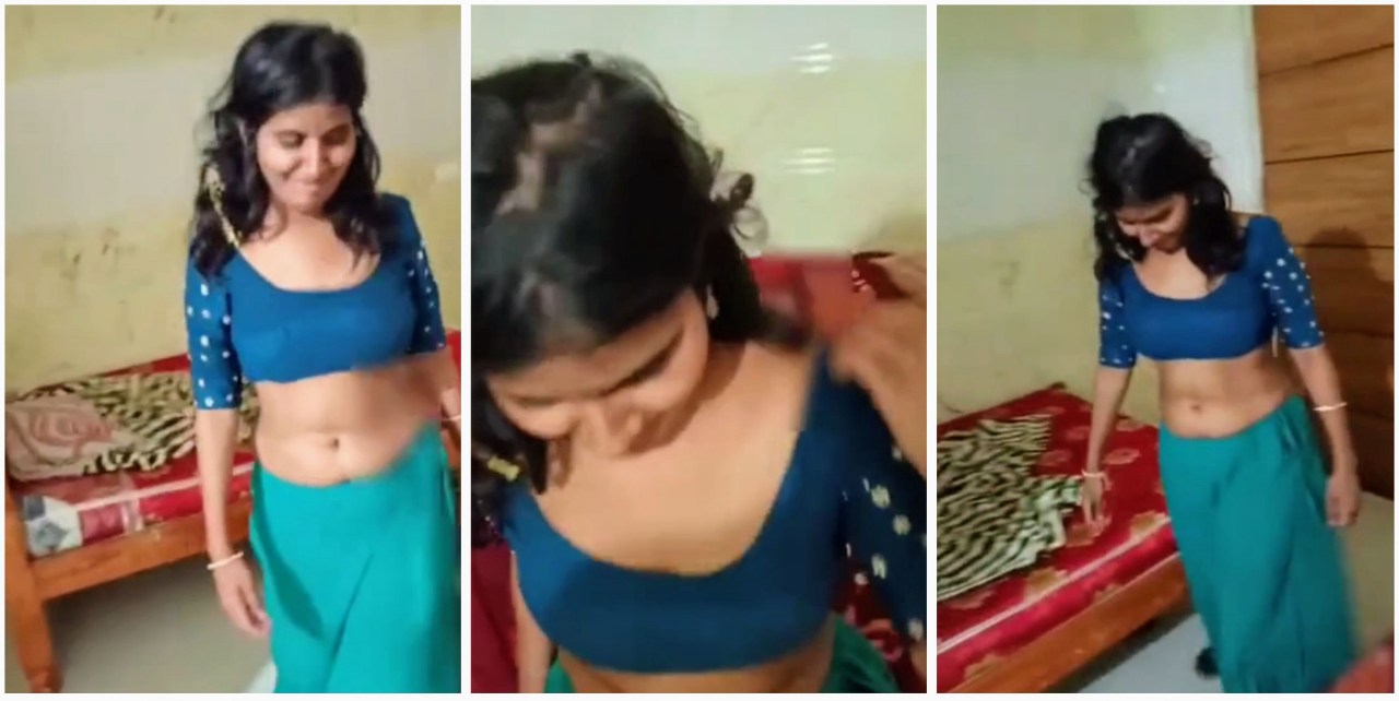 Hot mallu wife giving blowjob to husband