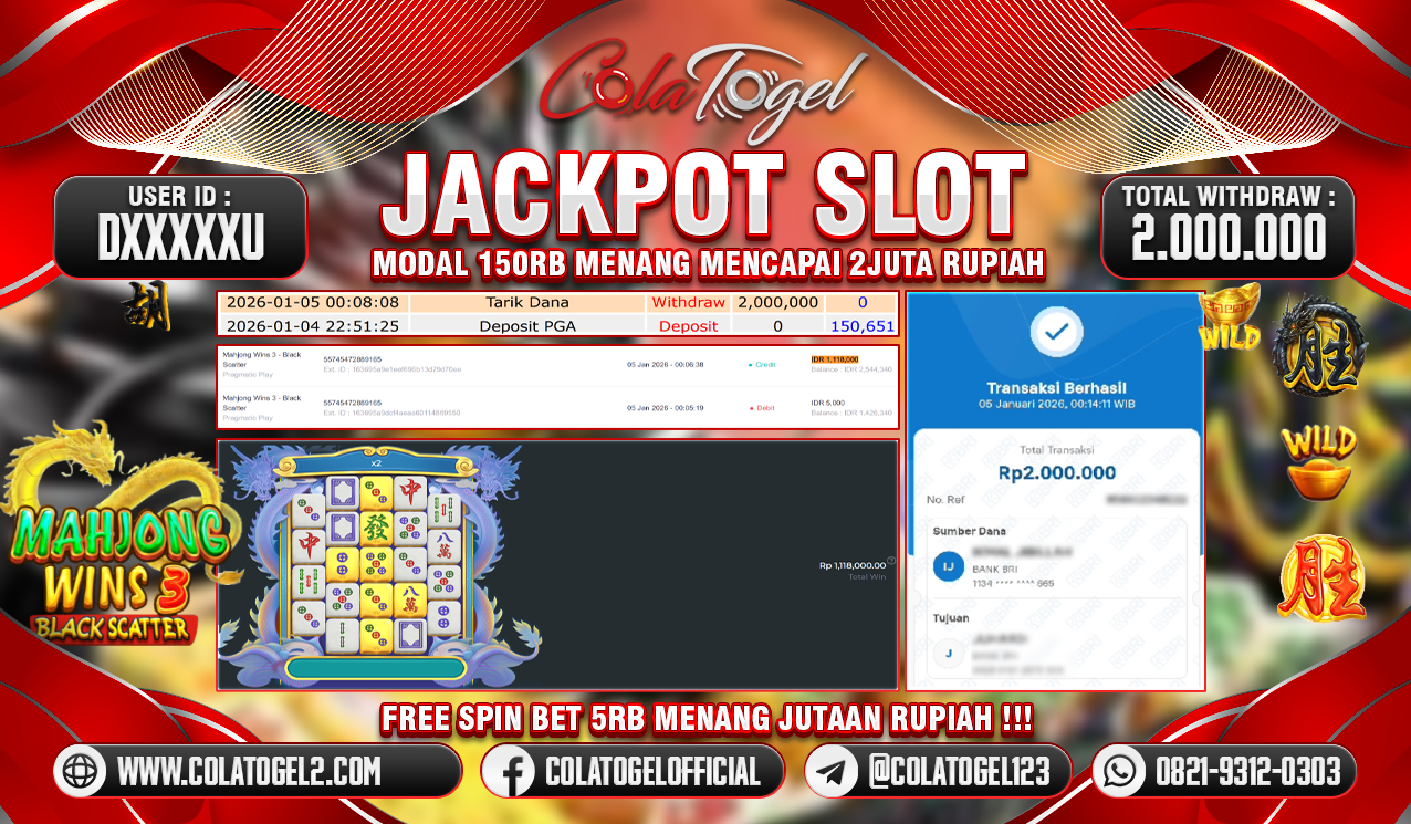 JACKPOT SLOT GACORR!!