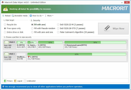 Macrorit Data Wiper 4.6.6 + WinPE