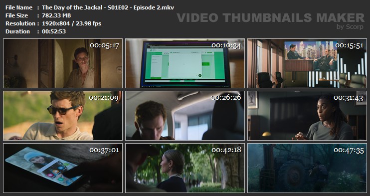 The Day of the Jackal S01E02 Episode 2 mkv