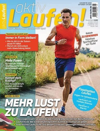 Cover: Aktiv Laufen Magazin September-Oktober No 05 2022