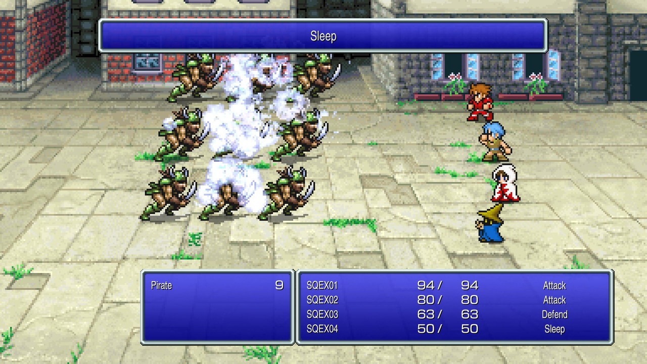 Final Fantasy I Pixel Remaster Battle
