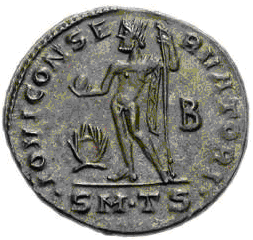 Glosario de monedas romanas. GLOBO IMPERIAL. 24
