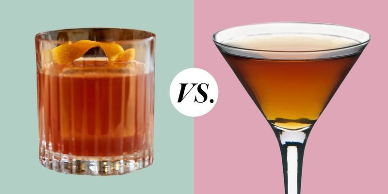 Manhattan Drink Vs Old Fashioned