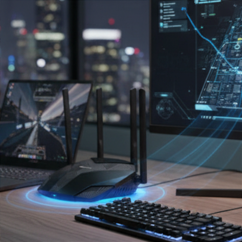 Roteador Mercusys MR70X Wi-Fi 6 Wireless Gigabit Dual-Band AX1800