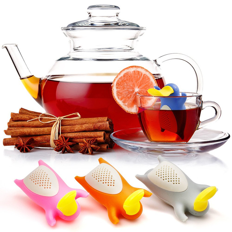DecorChq Platypus Tea Nfuser Gft Set For Loose Leaf Tea, Cute Tea