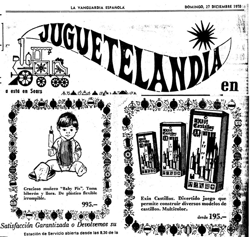 anuncio la vanguardia 1970