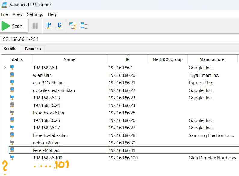 Missing TNAS F8 from my Google Subnet 2025 12 20