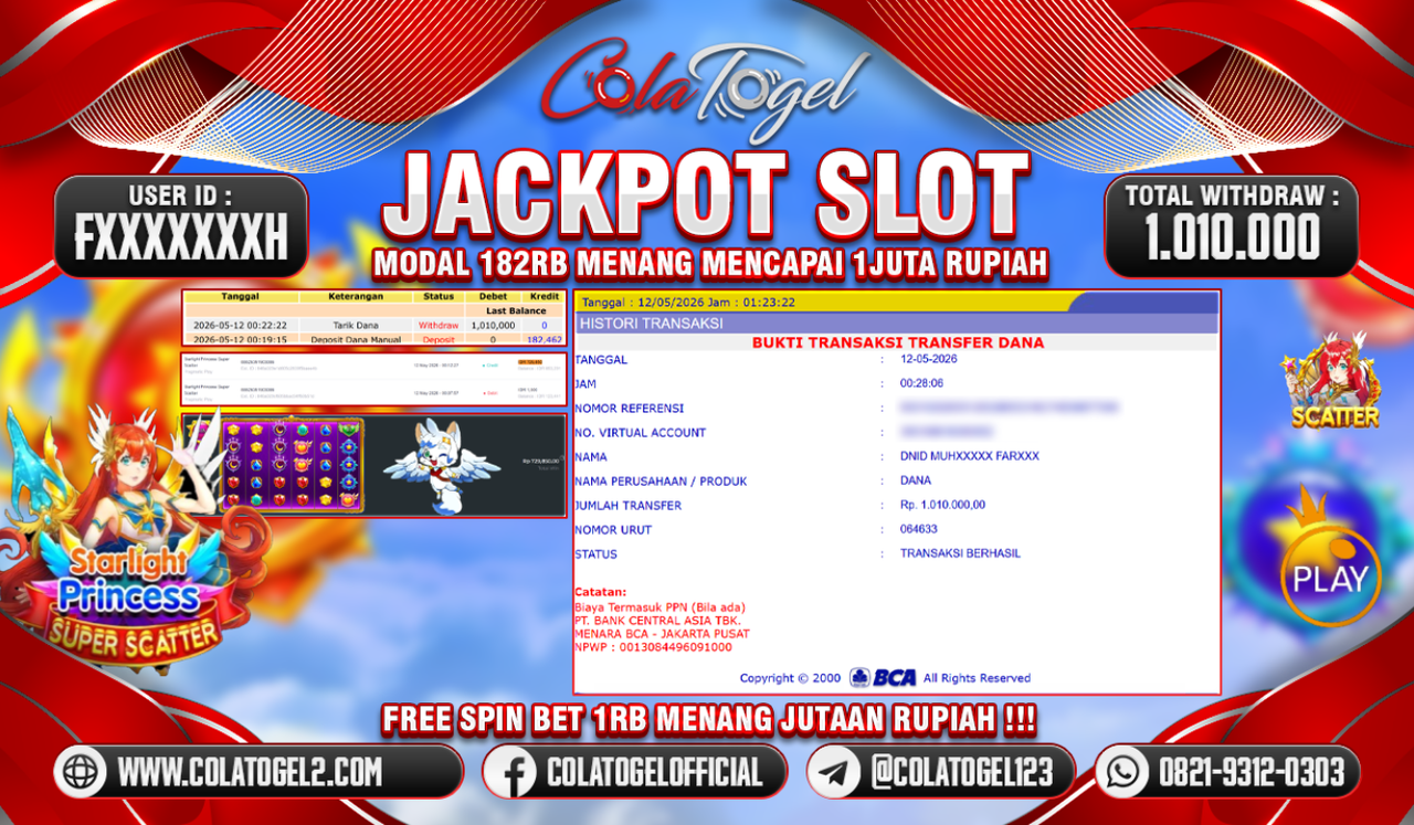 JACKPOT SLOT GACOR!!