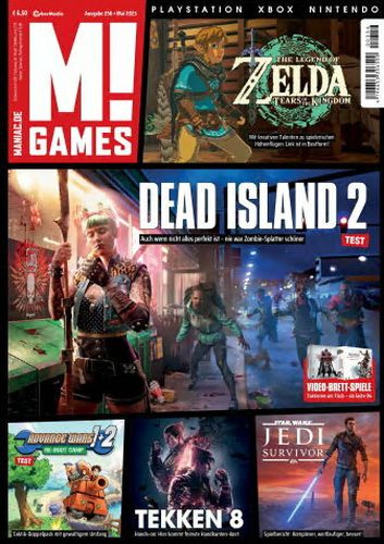 Cover: M! Games Magazin Playstation Xbox Nintendo No 356 Mai 2023