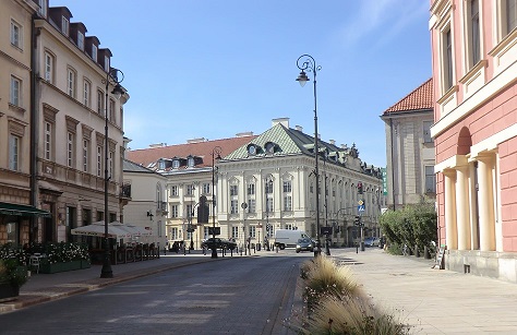 Google Street View and World War Two Warsaw-miodowa-33