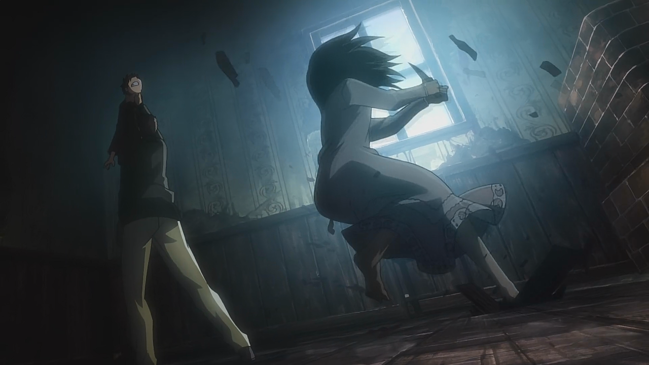 Mikasa menyerang bandit