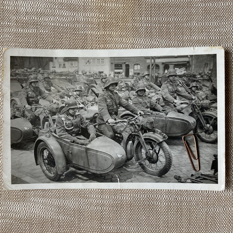 Kradschützen Motorrad Beiwagen Zündapp Gespann