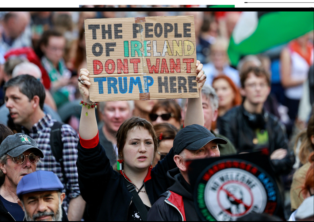 Donald Trump crée la surprise en plaidant pour une Irlande unifiée Le Devoir