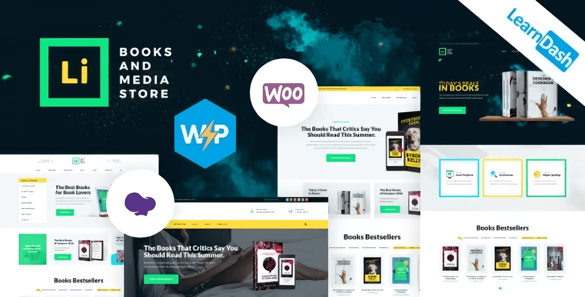 Lorem Ipsum – Books & Media Store WordPress Theme