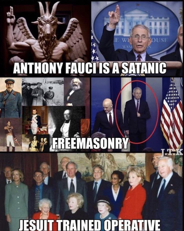 Fauci Sign of Baphomet