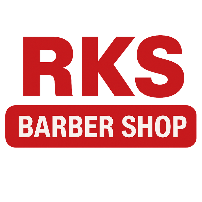 RKS Barber Shop Logo
