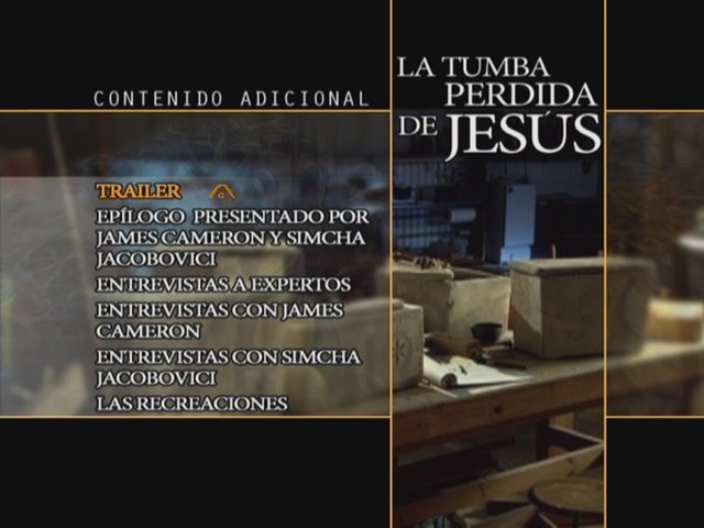 4 - La Tumba Perdida de Jesús [Dvd9+Dvd5Full] [PAL] [Cast/Ing] [Sub:Cast] [2007] [Documental]