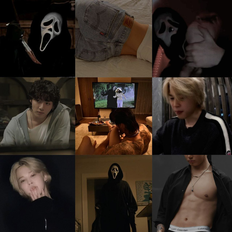 Moonboard Jimin y jungkook ghostface jeans levi