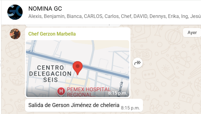 GERSON JIMENEZ SAB07MAR SALIDA