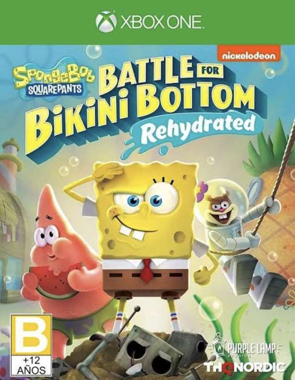 Kinguin spongebob squarepants battle for bikini bottom Xbox One 
