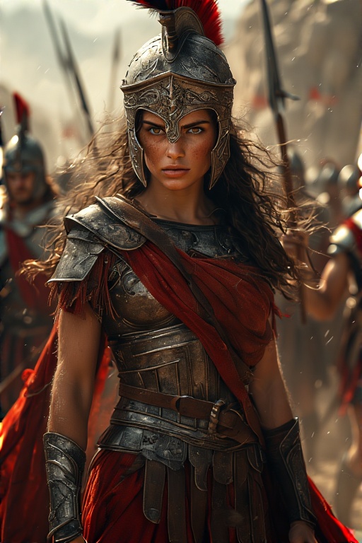 Greek-Warrior-Female-Spears-Sw-28