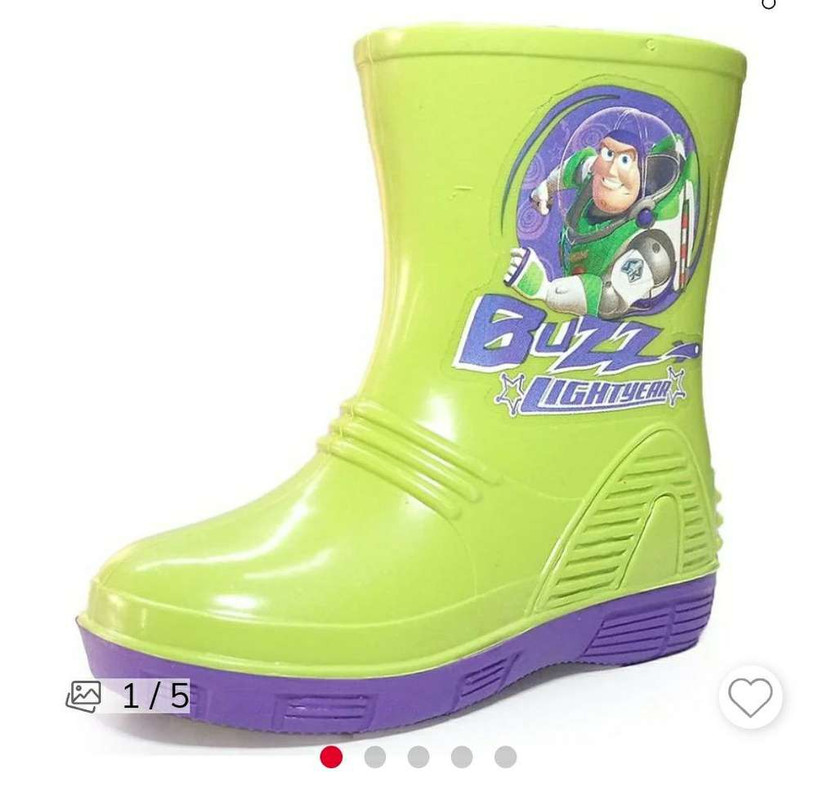 Sears: Rain Boot Toy Story 14-20 Bubble Gummers para Niño 