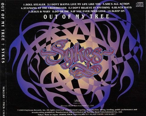 John Sykes - Out Of My Tree [Japan Press] (1995) Lossless