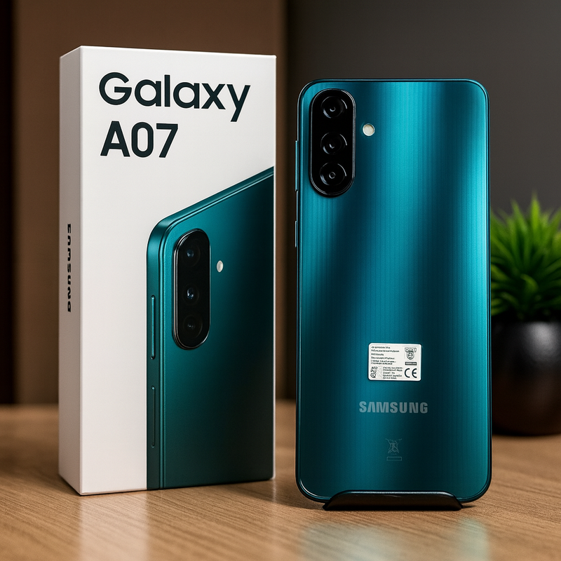 Samsung A07 Dise&ntilde;o