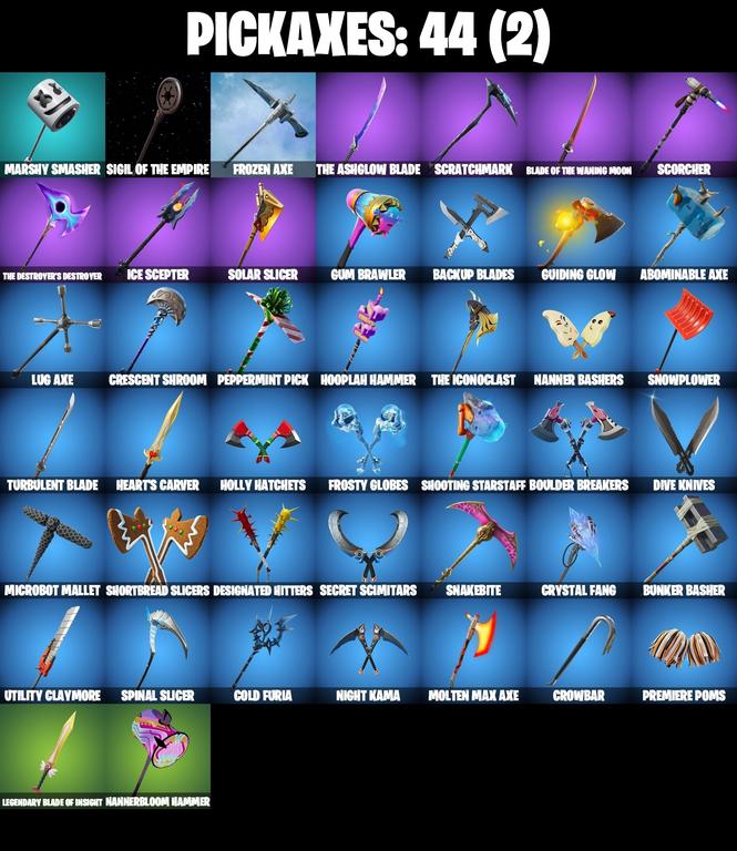pickaxes comp