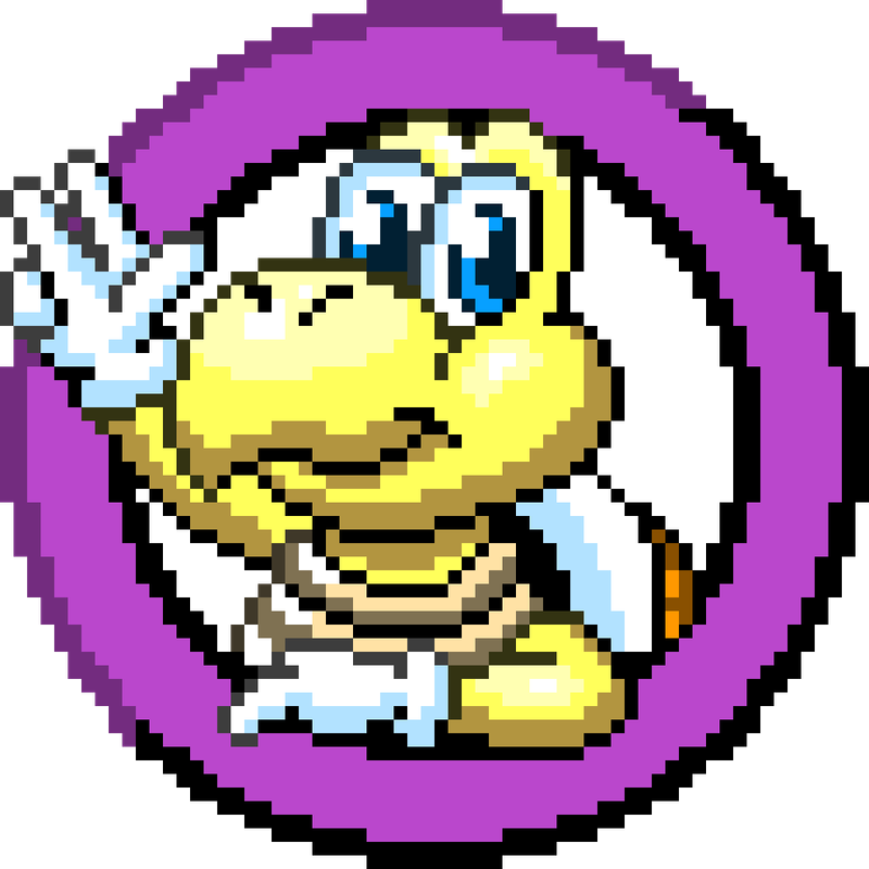 8 bit koopa troopa grid