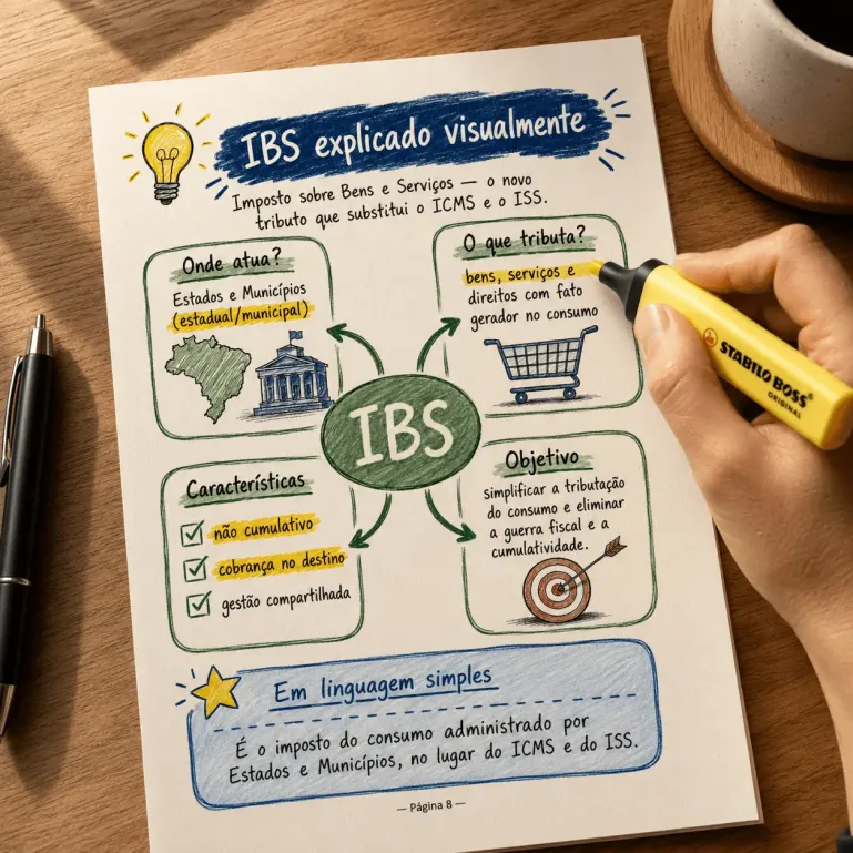Reforma Tributária em Mapas Mentais em uso 3