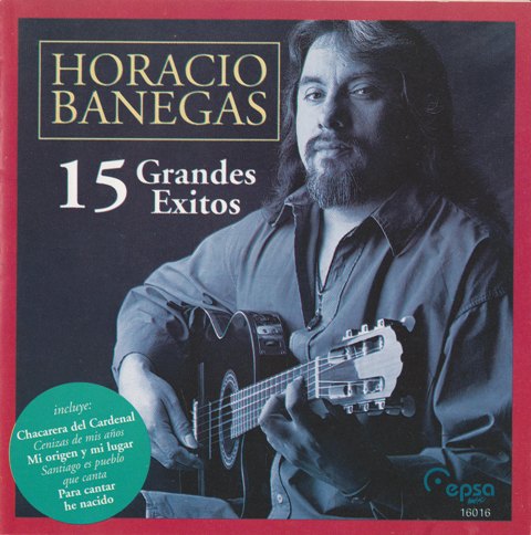 front - Horacio Banegas - 15 Grandes Exitos
