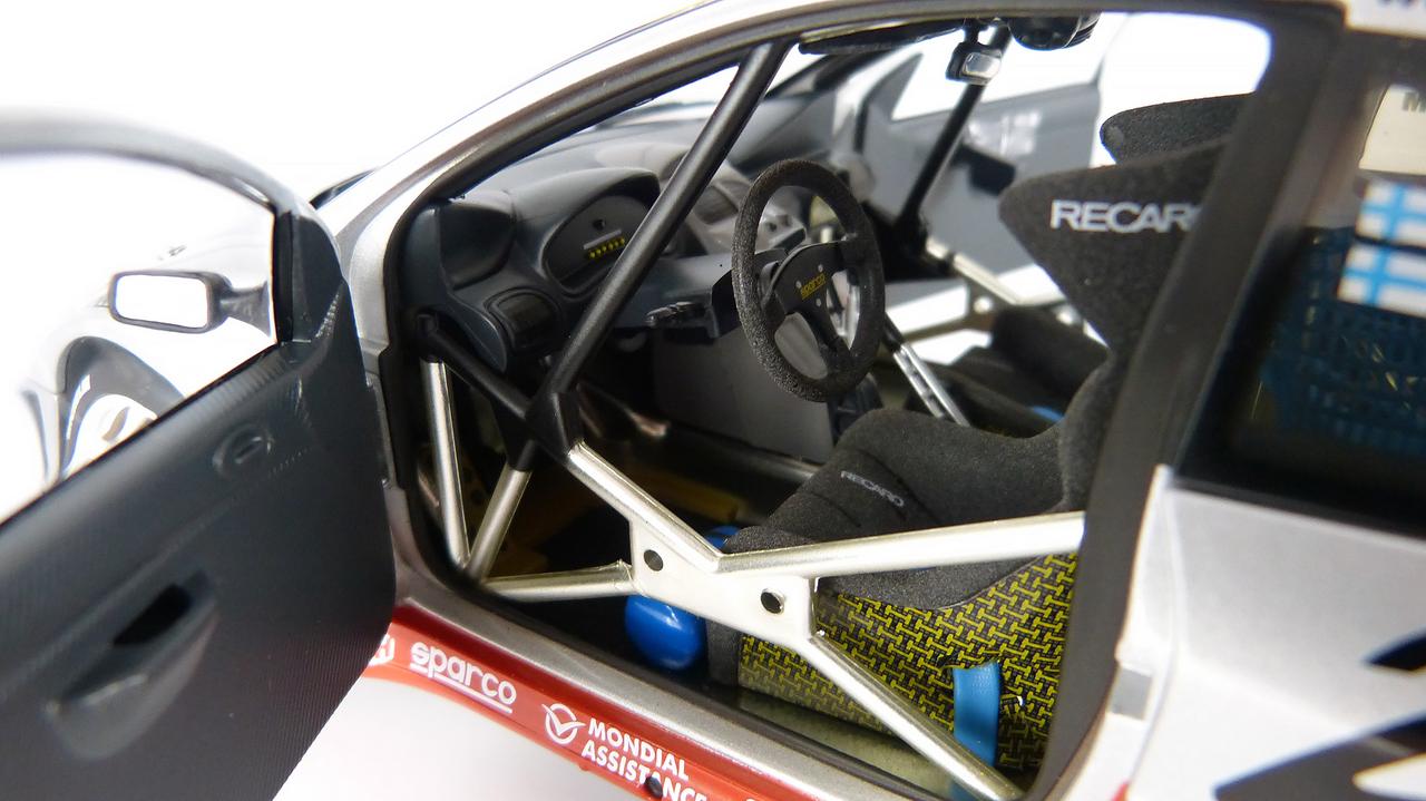 Peugeot 206 WRC 2001 Monte-Carlo - AUTOart 1/18 - Boîte D'origine