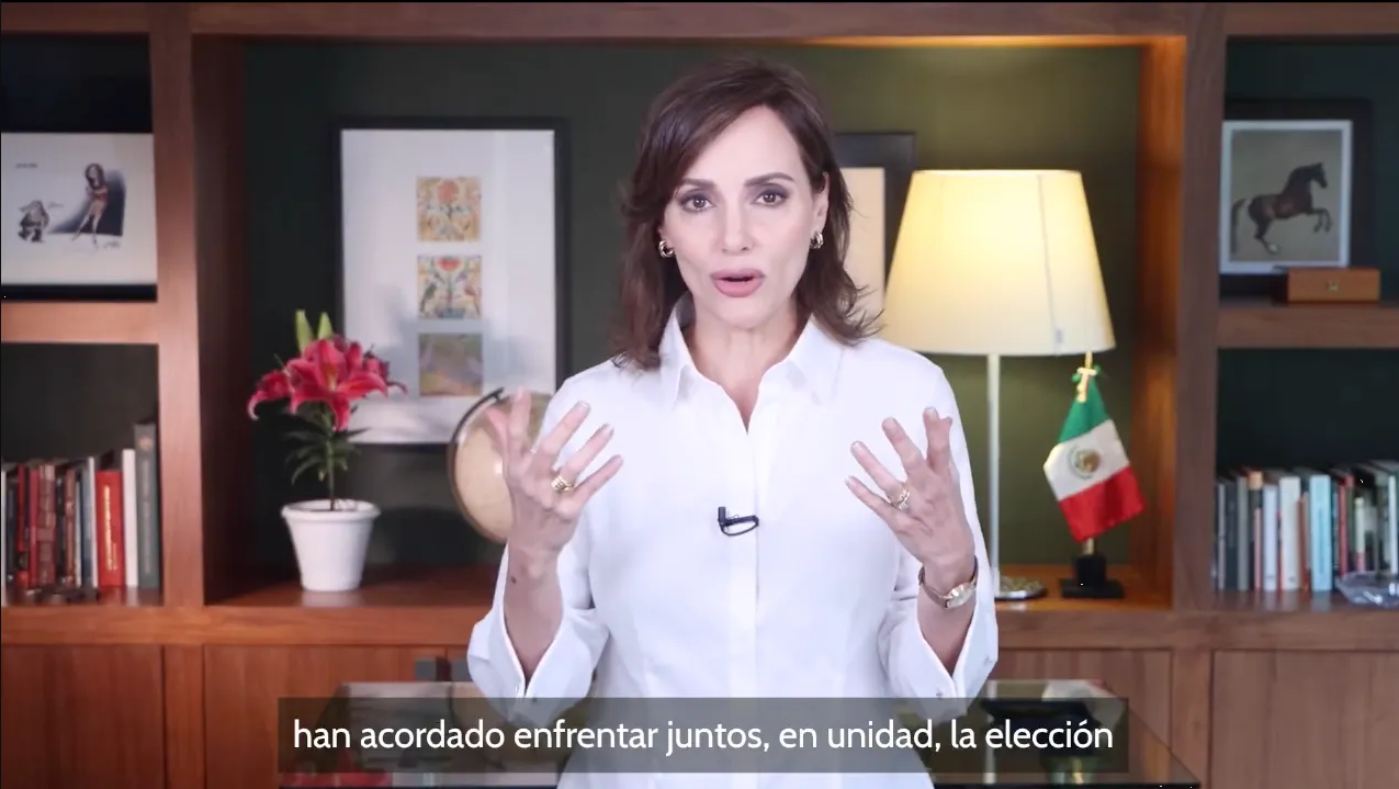 Lilly Téllez celebra que la oposición enfrentará unida a Morena en 2024