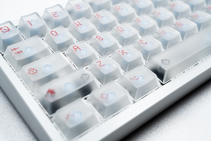 EverGlide SU66 Max ホワイト ラピッドトリガーキーボード