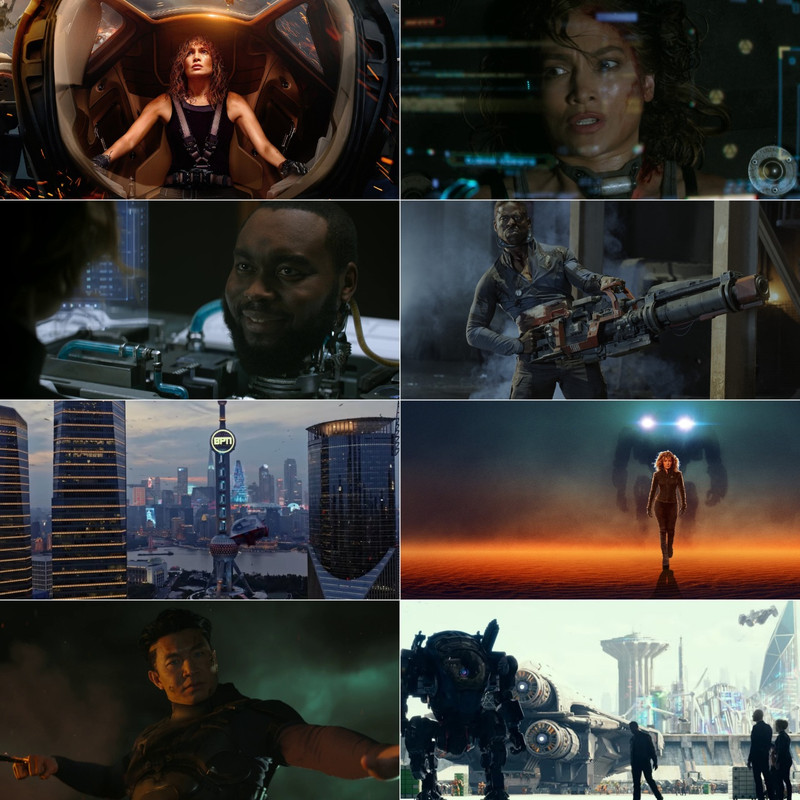 Atlas (2024) Dual Audio [Hindi - English] Full Movie HD ESub screenshot