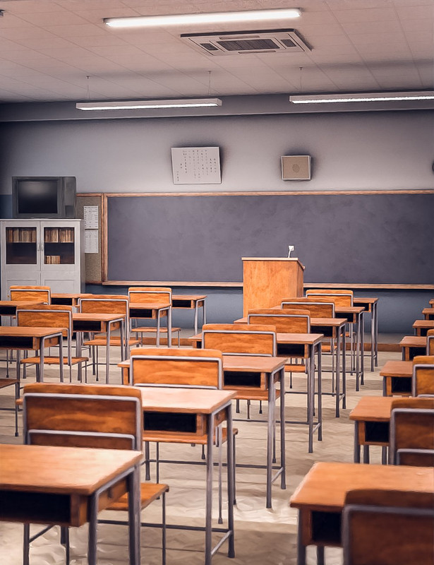 Japanese Neat Classroom