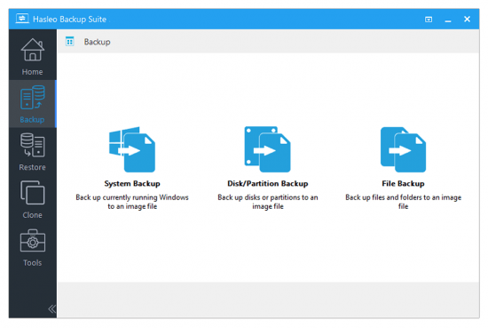 Hasleo Backup Suite v3.4.2 WinPE